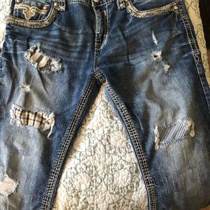 Rock republic distressed jeans